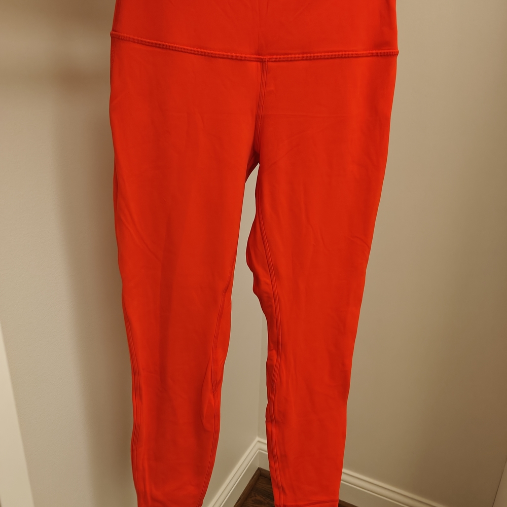 Lululemon Athletica Bold Red Leggings